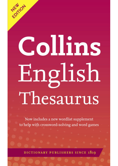 Collins A format Thesaurus
