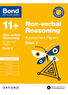 Bond 11+ Non-verbal Reasoning Assessment Papers 10-11 Years Book 2 (for GL Assessment & other 11 plus exams)