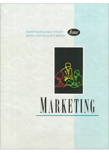 BME: marketing Sb 1st Edition - Paper (BUSINESS MANAGEMENT ENGLISH SERIES)