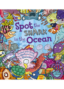 Spot the Shark in the Ocean
