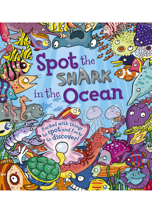 Spot the Shark in the Ocean