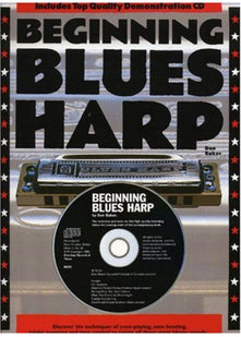 Beginning Blues Harp (Book & CD)