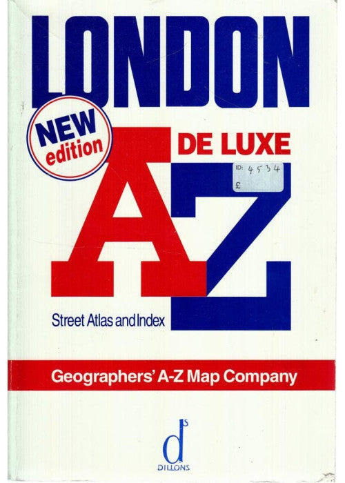 A. to Z. Atlas of London: 1m-3" (London Street Atlases)