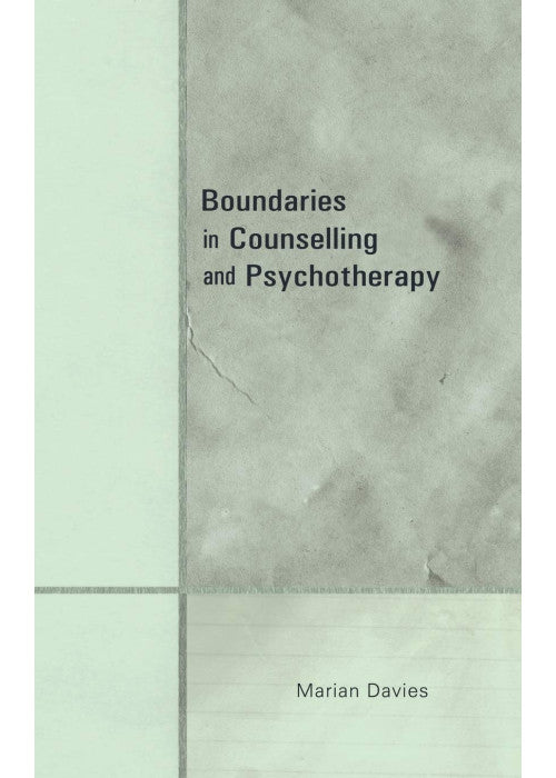 Boundaries in Counselling and Psychotherapy