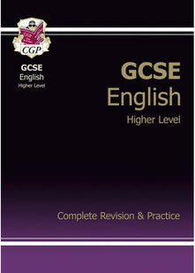 GCSE English Complete Revision & Practice - Higher (A*-G course)