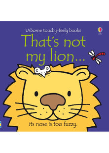 That's not my lion...