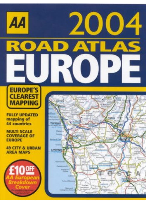 AA Road Atlas Europe (AA Atlases S.)
