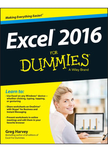 Excel 2016 For Dummies®