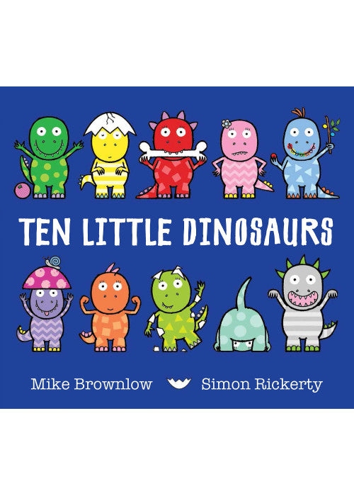 Ten Little Dinosaurs