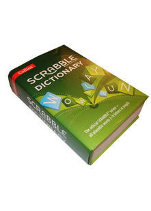 COLLINS SCRABBLE DICTIONARY - 2014 EDITION - HARDBACK - 885 PAGES
