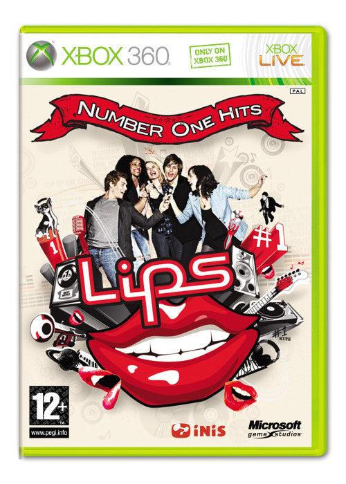 Lips: Number One Hits - Game Only (Xbox 360)