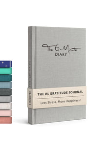 6-Minute Diary 3-Million-Copy Bestseller Gratitude Journal for Men & Women – Guided Mental Health Journal Based on Positive Psychology – Daily Manifestation Diary for Self-Care & Mindfulness
