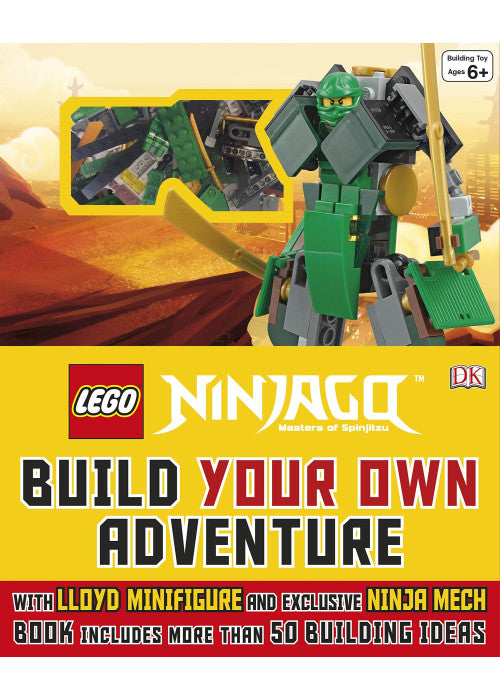 LEGO® NINJAGO® Build Your Own Adventure: With Lloyd minifigure and Ninja Mech model