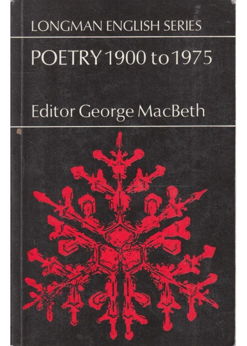 Poetry, 1900 to 1975 (Longman English Series)