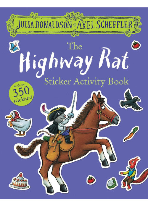 The Highway Rat Sticker Activity Book: Packed with mazes, dot-to-dots, word searches, colouring-in pages and more!