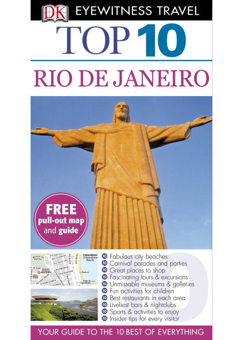 DK Eyewitness Top 10 Travel Guide: Rio de Janeiro