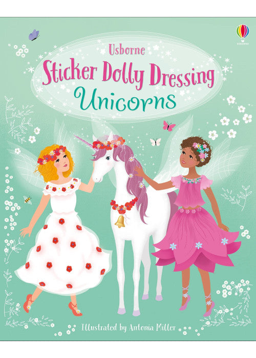 Sticker Dolly Dressing Unicorns