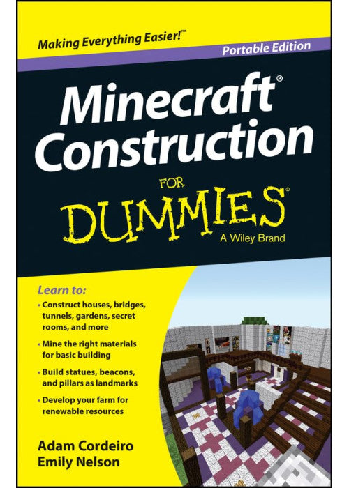 Minecraft Construction For Dummies: Portable Edition (For Dummies Series)