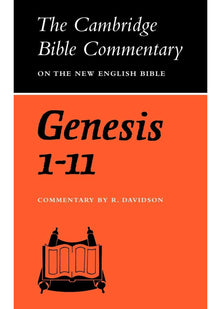 CBC: Genesis 1-11 (Cambridge Bible Commentaries on the Old Testament)