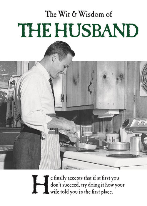 The Wit and Wisdom of Husband: from the BESTSELLING Greetings Cards Emotional Rescue