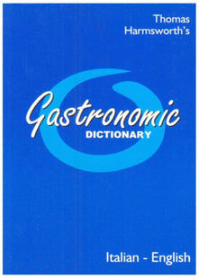 Gastronomic dictionary italian/english