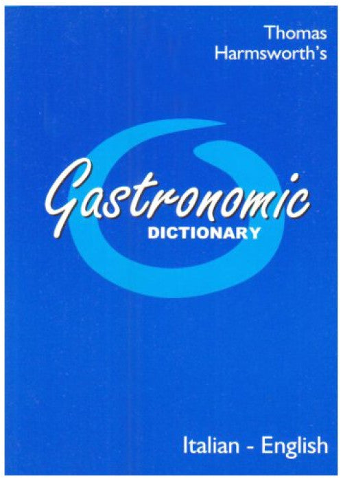 Gastronomic dictionary italian/english