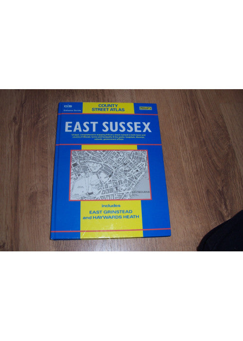 Ordnance Survey East Sussex Street Atlas (County street atlases)