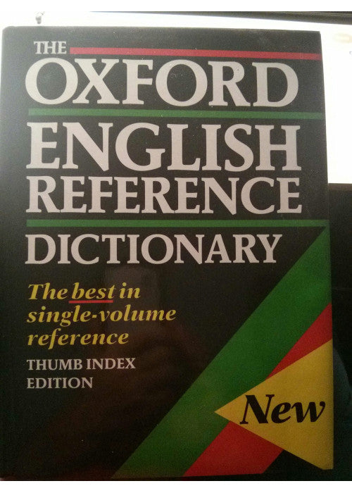 The Oxford English Reference Dictionary