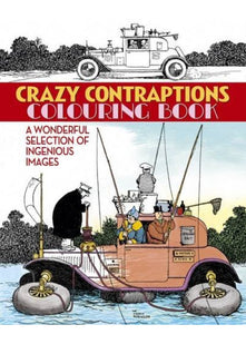 Crazy Contraptions Colouring Book