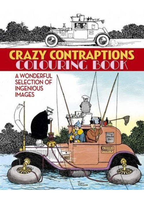 Crazy Contraptions Colouring Book
