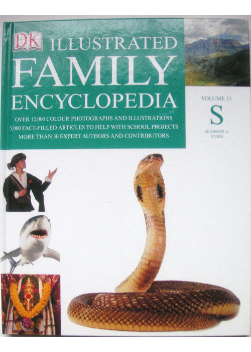 The Dorling Kindersley Illustrated Family Encyclopedia Volume 13 S: Seabirds to Stars