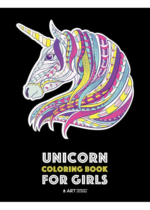 Unicorn Coloring Book For Girls: Advanced Coloring Pages for Tweens, Older Kids & Girls, Detailed Zendoodle Animal Designs & Patterns, Fairy Tale ... Practice for Stress Relief & Relaxation