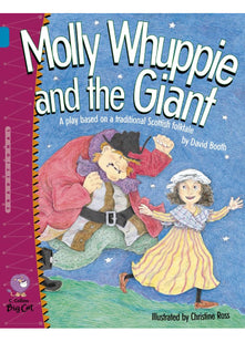 Molly Whuppie and the Giant Reading Book: An action-packed, comic playscript by David Booth based on a traditional Scottish folktale. (Collins Big Cat): Band 13/Topaz