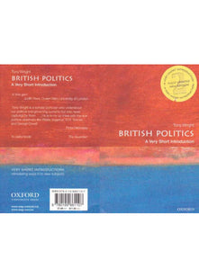 British Politics: A Very Short Introduction 2/e