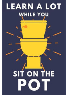 Learn A Lot While You Sit On The Pot: Funny Bathroom Trivia Book For Adults & Older Teens (Alex Smart's Bathroom Readers)
