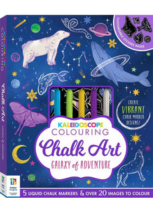 Kaleidoscope Colouring Chalk Art Galaxy of Adventure