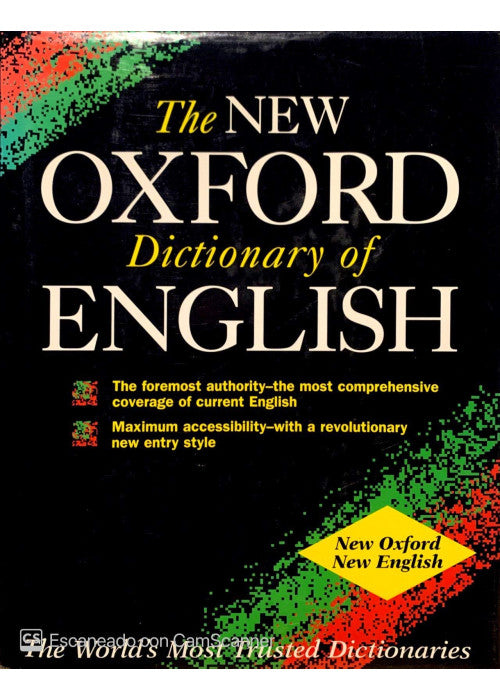 The New Oxford Dictionary of English