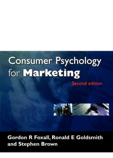 Consumer Psychology for Marketing