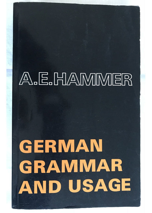 German Grammar and Usage