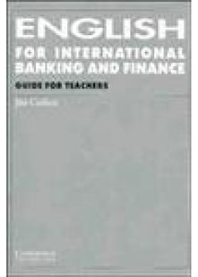 English for International Banking and Finance Guide for teachers