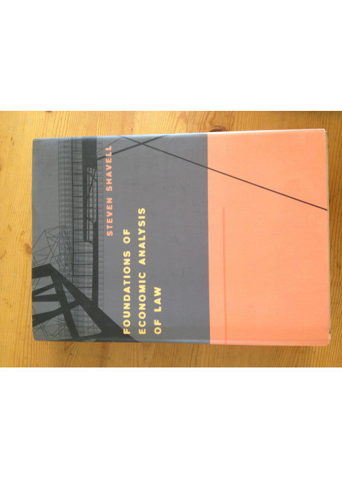 Foundations of Economic Analysis of Law