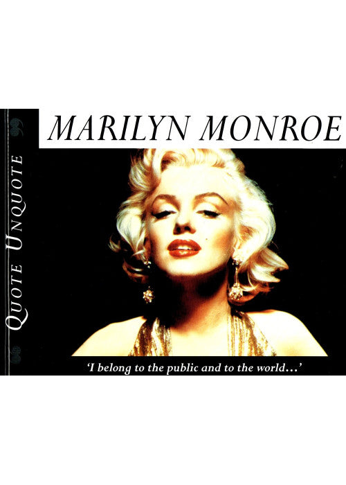 Marilyn: Quote, Unquote