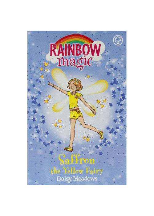 Daisy Meadows Rainbow Magic - Saffron the Yellow Fairy