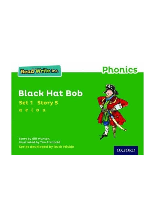 Black Hat Bob (Green Set 1 Storybook 5) (Read Write Inc. Phonics)