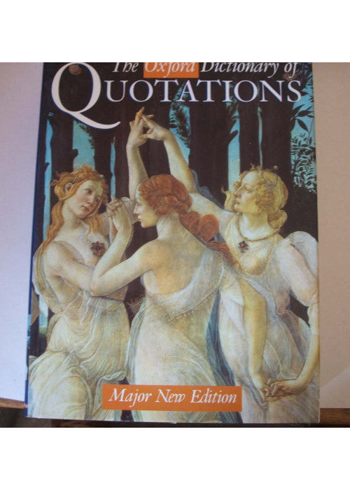 The Oxford Dictionary of Quotations (División Academic)