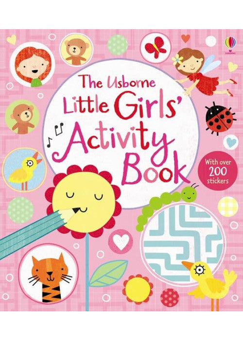 Little Girls' Activity Book (Little Children's Activity Books)