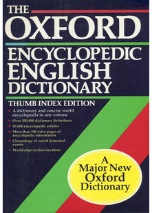 The Oxford Encyclopaedic English Dictionary