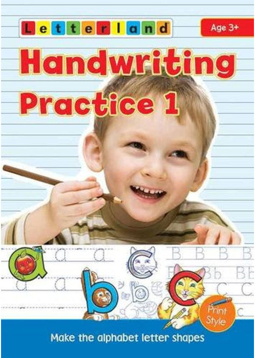 Handwriting Practice (My First Alphabet Handwriting): 1 (Handwriting Practice: My Alphabet Handwriting Book)