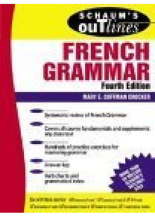 Schaum's Outline of French Grammar