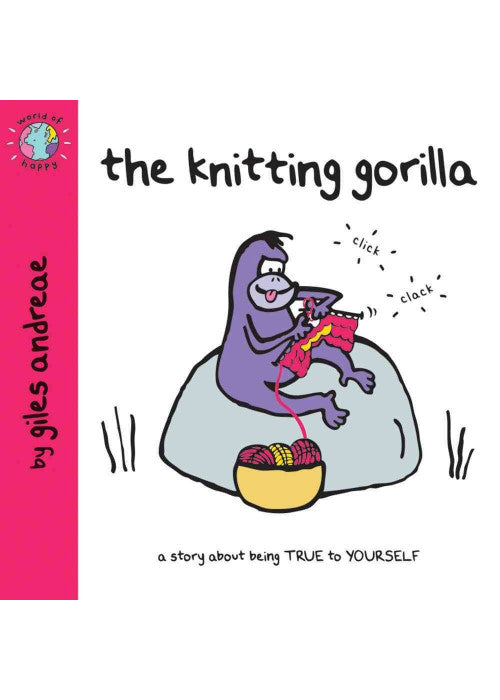 World of Happy: The Knitting Gorilla